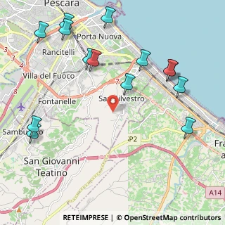 Mappa Strada Vicinale Specchioli, 65129 Pescara PE, Italia (2.77714)