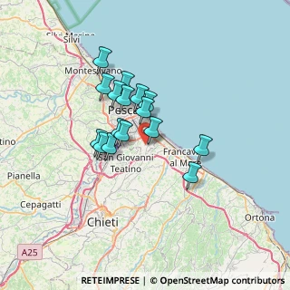 Mappa Strada Vicinale Specchioli, 65129 Pescara PE, Italia (5.35875)