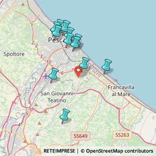 Mappa Str. Vicinale Specchioli, 65129 Pescara PE, Italia (4.03083)