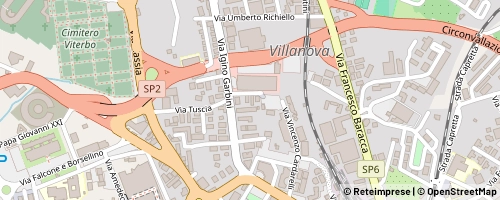 Mappa Viterbo