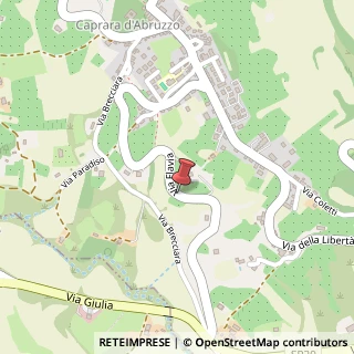 Mappa Via flavia 11, 65010 Spoltore, Pescara (Abruzzo)