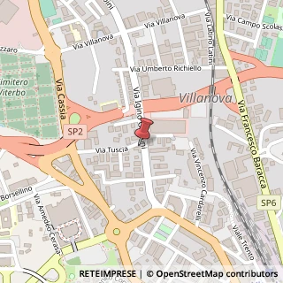 Mappa Via Igino Garbini, 100, 01100 Viterbo, Viterbo (Lazio)