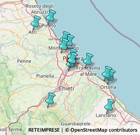 Mappa Km 229.100, 65128 Pescara PE, Italia (13.06385)