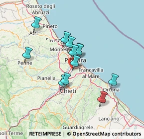 Mappa Km 229.100, 65128 Pescara PE, Italia (11.76417)