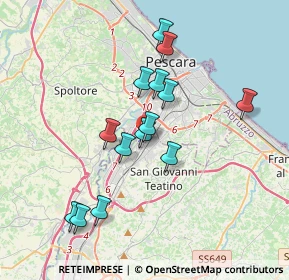 Mappa Km 229.100, 65128 Pescara PE, Italia (3.43929)