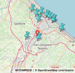 Mappa Km 229.100, 65128 Pescara PE, Italia (3.95091)