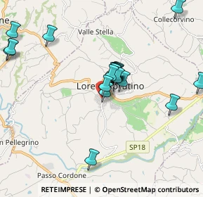 Mappa Via Guido Rossa, 65014 Loreto Aprutino PE, Italia (1.8045)