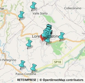 Mappa Via Guido Rossa, 65014 Loreto Aprutino PE, Italia (1.204)