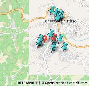 Mappa Via Guido Rossa, 65014 Loreto Aprutino PE, Italia (0.392)