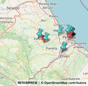 Mappa Via Guido Rossa, 65014 Loreto Aprutino PE, Italia (15.52176)
