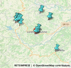 Mappa Via Guido Rossa, 65014 Loreto Aprutino PE, Italia (4.06053)