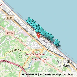 Mappa Via Nazionale Adriatica Sud, 66023 Francavilla al Mare CH, Italia (0.6255)