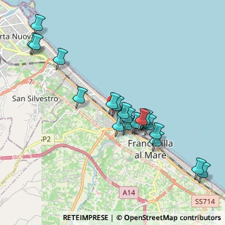 Mappa Via Nazionale Adriatica Sud, 66023 Francavilla al Mare CH, Italia (2.013)