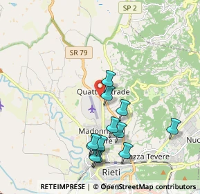 Mappa Via Ternana, 02100 Rieti RI, Italia (2.09417)