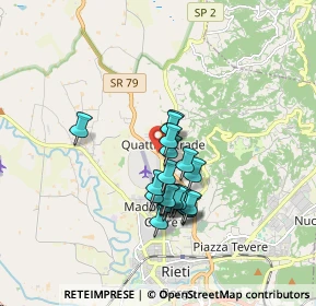 Mappa Via Ternana, 02100 Rieti RI, Italia (1.397)