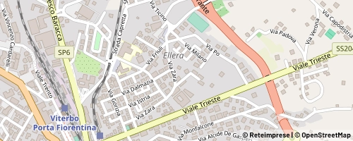 Mappa Viterbo