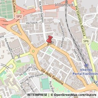 Mappa Via Giuseppe Saragat, 8, 01100 Viterbo, Viterbo (Lazio)