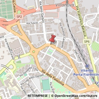Mappa Via Igino Garbini,  82, 01100 Viterbo, Viterbo (Lazio)
