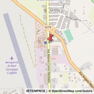 Mappa Via Marco Curio Dentato, 7, 02100 Rieti, Rieti (Lazio)