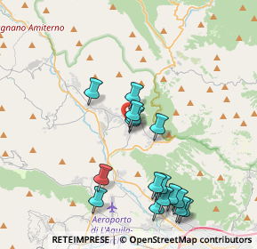 Mappa Via Collemusino, 67017 Pizzoli AQ, Italia (4.19313)