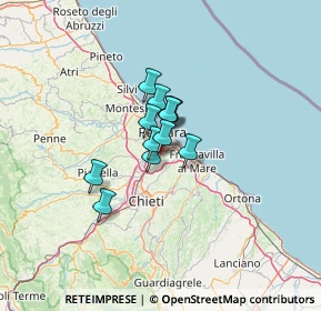 Mappa Via G. Verdi, 66020 San Giovanni teatino CH, Italia (7.18)