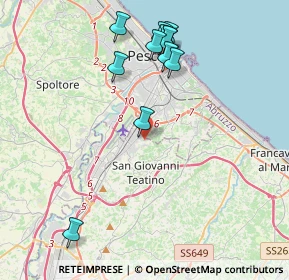 Mappa Via G. Verdi, 66020 San Giovanni teatino CH, Italia (4.45417)