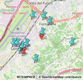 Mappa Via G. Verdi, 66020 San Giovanni teatino CH, Italia (1.08143)