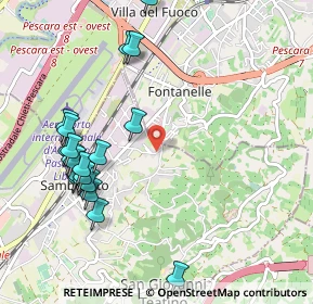 Mappa Via G. Verdi, 66020 San Giovanni teatino CH, Italia (1.2075)
