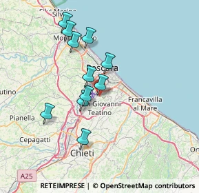 Mappa Via G. Verdi, 66020 San Giovanni teatino CH, Italia (6.59273)
