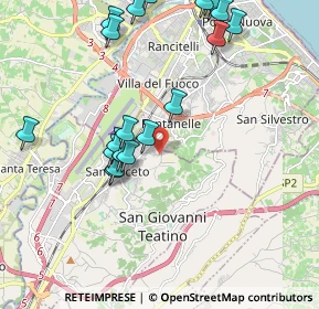Mappa Via G. Verdi, 66020 San Giovanni teatino CH, Italia (2.37)