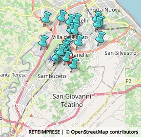 Mappa Via G. Verdi, 66020 San Giovanni teatino CH, Italia (1.6375)