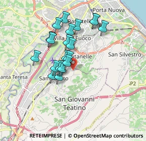 Mappa Via G. Verdi, 66020 San Giovanni teatino CH, Italia (1.561)