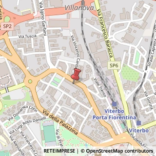 Mappa Via Igino Garbini, 82, 01100 Viterbo, Viterbo (Lazio)