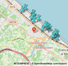 Mappa Piazza Matilde Serao, 66023 Francavilla al Mare CH, Italia (0.947)