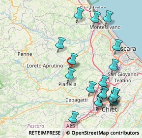 Mappa Via Ignazio Silone, 65010 Spoltore PE, Italia (9.8795)