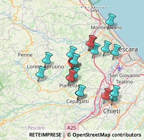 Mappa Via Ignazio Silone, 65010 Spoltore PE, Italia (6.35737)