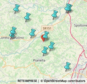 Mappa Via Ignazio Silone, 65010 Spoltore PE, Italia (4.80167)