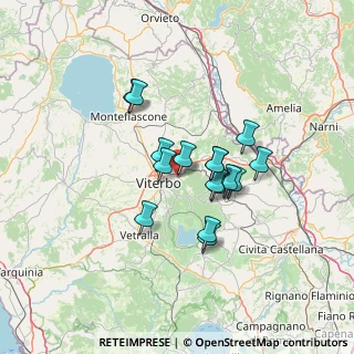 Mappa Via del Vignola, 01100 Viterbo VT, Italia (10.67688)