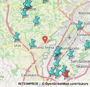 Mappa Via Iseo, 65010 Spoltore PE, Italia (2.86)