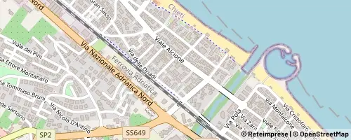Mappa Francavilla al Mare