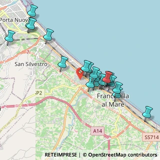 Mappa Via Ettore Ianni, 66023 Francavilla al Mare CH, Italia (2.0475)