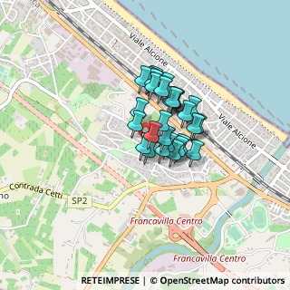Mappa Via Ettore Ianni, 66023 Francavilla al Mare CH, Italia (0.27857)