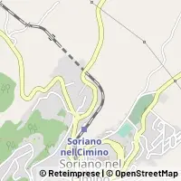 지도 Soriano nel Cimino