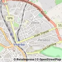 Hartă Viterbo