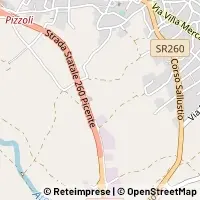 Mapa Pizzoli