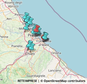 Mappa Viale Nettuno, 66023 Francavilla al Mare CH, Italia (10.42529)