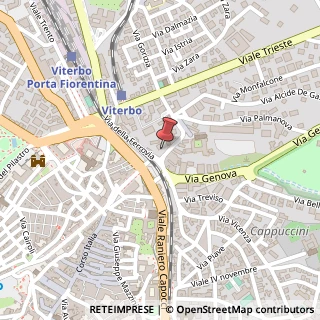 Mappa Via della Caserma,  5, 01100 Viterbo, Viterbo (Lazio)