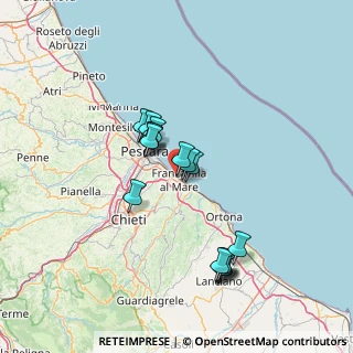 Mappa Via Bolzano, 66023 Francavilla al Mare CH, Italia (12.82938)