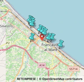 Mappa , 66023 Francavilla al Mare CH, Italia (1.21727)