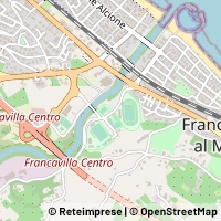Kort Francavilla al Mare